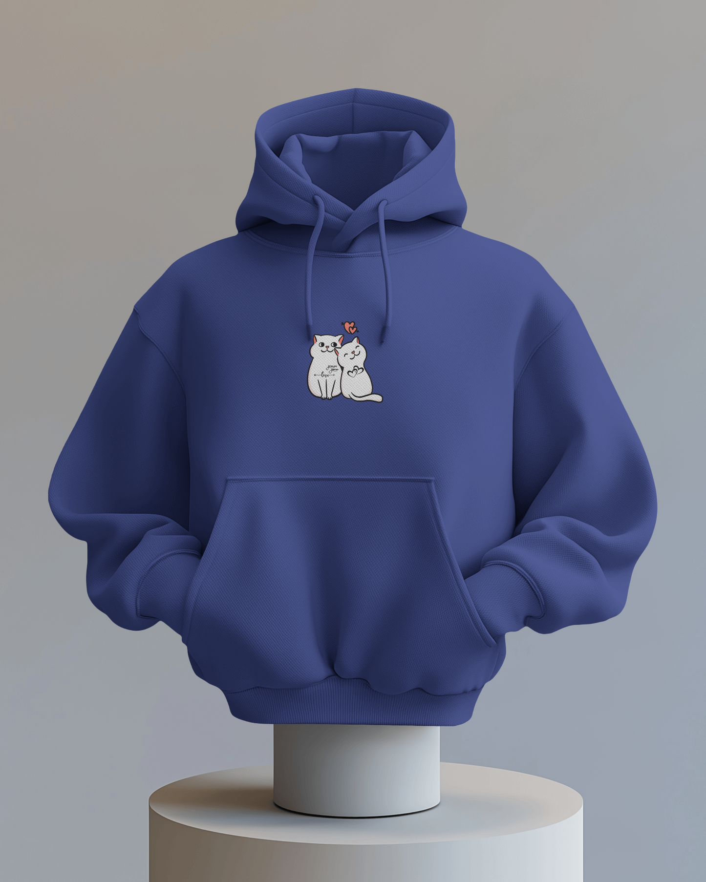 Cat Love Couples - Hoodie Unisex