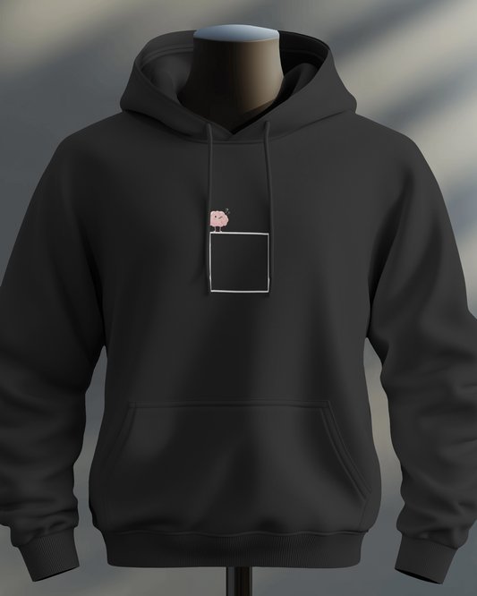 Think Outside the Box - Unisex Oversized Hoodie